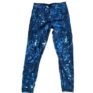 Sweaty Betty the power leggings xs green/black camo like design